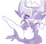  2013 anthro anus bedroom_eyes female finger_fetish finger_lick finger_play fingers genitals half-closed_eyes humanoid licking lonbluewolf looking_at_viewer midna monochrome narrowed_eyes navel nintendo one_leg_up pussy raised_leg seductive simple_background sketch solo spreading the_legend_of_zelda tongue tongue_out twili twilight_princess video_games white_background 