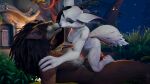  anatomically_correct anatomically_correct_genitalia anatomically_correct_penis animal_genitalia animal_penis anthro blizzard_entertainment breast_grab breasts butt canid canine canine_genitalia canine_penis canis cowgirl_position digital_media_(artwork) duo erection eyes_closed female female_penetrated from_front_position fur genitals gynomorph gynomorph/female gynomorph_penetrating hair hand_on_breast hi_res intersex intersex/female intersex_penetrating kiss_on_lips kissing knot mammal nipples nude on_bottom on_top oridana_(wolfrick) outside outside_sex penetration penile penile_penetration penis penis_in_vagina romantic romantic_couple romantic_night romantic_sex sex smile tail vaginal vaginal_penetration vulpera warcraft werecanid werecreature white_body white_fur wolfrick worgen 