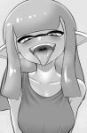  animal_humanoid breasts cephalopod cephalopod_humanoid clothed clothing female hi_res humanoid marine marine_humanoid mollusk mollusk_humanoid nintendo nobunagapero open_mouth pseudo_hair splatoon tentacle_hair tentacles tongue tongue_out video_games 