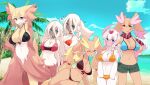  &lt;3 absol anthro big_breasts bikini bikini_top black_bikini_top blue_bikini_top blue_eyes blush braided_hair breasts brown_body brown_fur cigarette clothing cloud delphox female fluffy fluffy_tail fur furfrou generation_3_pokemon generation_4_pokemon generation_6_pokemon group hair heart_(marking) hi_res huge_breasts inner_ear_fluff looking_at_viewer lopunny multicolored_body multicolored_fur navel nintendo open_mouth open_smile oppai_751 orange_bikini orange_clothing orange_swimwear palm_tree plant pokemon pokemon_(species) red_bikini red_body red_fur sand scarf shiny_pokemon sky smile standing swimming_trunks swimwear tongue tongue_out tree tuft video_games water whistle white_body white_fur yellow_body yellow_eyes yellow_fur 