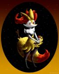  absurd_res anthro black_body black_fur braixen canid canine chest_tuft fangs fluffy fur generation_6_pokemon halfbaked-hope hi_res holding_object holding_plushie inner_ear_fluff looking_at_viewer mammal multicolored_body multicolored_fur multicolored_tail nintendo open_mouth orange_eyes plushie pokemon pokemon_(species) red_body red_eyes red_fur red_tail shoulder_tuft signature simple_background solo stick tongue tuft two_tone_body two_tone_fur two_tone_tail video_games white_body white_fur yellow_body yellow_fur yellow_tail 