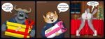 absurd_res alcohol anus benjamin_clawhauser beverage bodily_fluids buffalo cabin champagne chief_bogo christmas christmas_tree container cum cum_in_ass cum_in_vagina cum_inside cup disney felid furniture genital_fluids genitals gift hi_res holidays juanonyx judy_hopps lagomorph leopard leporid mammal merry_christmas nude officer pantherine plant rabbit smile snow table tree vulva zootopia