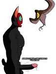  2024 abraham_wayne absurd_res alpha_channel animated anthro artist_collaboration artist_name balls big_penis black_body black_fur bodily_fluids broad_shoulders brown_body brown_scales copyright_symbol domestic_cat duo erection eye_contact felid feline felis feral forked_tongue fur genital_fluids genitals half-length_portrait hi_res hypnosis hypnotic_eyes indian_python jungle_fox kaa_(jungle_book) looking_at_another male mammal mask mind_control nipples nude nude_anthro nude_male open_mouth outline penis portrait precum python red_mask reptile ringed_eyes scales scalie short_tail side_view simple_background snake surrealatorium symbol tail text the_jungle_book tongue transparent_background white_outline 