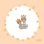  :i binacle claws closed_mouth commentary_request no_humans ototo_(otokameseimen) pokedex_number pokemon pokemon_(creature) pokemon_focus solid_circle_eyes 