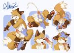 4_fingers 4_toes ambiguous_gender anal anal_fingering anal_penetration anthro ball_tuft balls black_nose blue_eyes blush bodily_fluids body_blush brown_body brown_fur canid canine clothing cum cum_in_mouth cum_inside cum_on_body cum_on_chest cum_on_face cum_on_ground cum_on_penis cumshot digitigrade dipstick_ears dipstick_tail disembodied_hand disembodied_penis duo ear_markings ejaculation erection eyebrows feet fingering fingers foreskin fox fur genital_fluids genitals gloves_(marking) hand_on_butt hand_on_penis handjob hi_res humanoid_genitalia humanoid_penis hydrowoof leg_markings male male/ambiguous mammal markings multicolored_ears multiple_poses nipples nude_anthro oral oral_penetration orange_body orange_fur pawpads penetration penile penis penis_blush penis_in_mouth petting pose questionable_consent removing_underwear sex signature socks_(marking) tail tail_markings toes tongue tongue_out tuft undressing vein veiny_penis white_body white_eyebrows white_fur