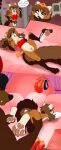  absurd_res adult_(lore) anthro bdsm bear bed bedroom bedroom_eyes bonbonsart bondage bound breasts butt canid canine chest_tuft chloroform clothed clothing comic comic_panel cosplay costume dialogue digital_drawing_(artwork) digital_media_(artwork) digitigrade duo feet female foot_fetish foot_play forced furniture genitals hair hand_holding hi_res kidnapper kidnapping leg_grab long_hair lying male male/female mammal narrowed_eyes nipples on_back on_front open_mouth partially_clothed pawpads paws pillow raccoon_dog raised_leg restraints rope rope_bondage seductive sleeping small_breasts sound_effects superhero tanuki thigh_grab tuft unconscious underwear underwear_down undressing vulva wanted_poster whisker_spots whiskers wonder_woman 