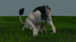 16:9 all_fours balls bestiality big_balls big_penis blender_(artwork) blender_eevee_(artwork) blush digital_media_(artwork) duo female feral feral_penetrating genitals hi_res human human_on_feral humanoid interspecies knot knotted_penis licking licking_lips male male/female mammal monster nightmare_fuel nude nude_female outside outside_sex penetration penis rubbing sex teratophilia the_human_wolf tongue tongue_out widescreen