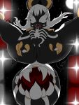  absurd_res claws female fgkings finger_claws gender_symbol hi_res made_in_abyss marvel nanachi night spread_legs spreading symbiote symbol toe_claws tongue tongue_out vaginal venom venom_(marvel) 