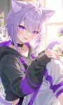  1girl ai-generated commentary highres hololive nekomata_okayu 