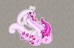  2022 5_fingers antennae_(anatomy) anthro areola big_penis curled_tail dragon dripping erection fingers generation_6_pokemon genitals goodra hi_res huge_penis leaning leaning_back long_tongue male nintendo nipples nude open_mouth open_smile penis pink_body pink_eyes pokemon pokemon_(species) portrait presenting presenting_penis slime smile solo standing tapering_penis three-quarter_portrait tongue tongue_out twinkletwilight vein veiny_penis video_games 