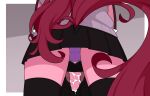 after_orgasm after_sex animal_humanoid anthro anthro_on_anthro bodily_fluids bottomwear brown_body brown_fur brown_hair clothed clothing cum cum_drip cum_on_penis dripping excessive_cum excessive_genital_fluids felid felid_humanoid feline feline_humanoid flaccid flaccid_after_cumming foreskin fully_clothed fur genital_fluids genitals gynomorph gynomorph/male hair hi_res hoodie humanoid humanoid_genitalia humanoid_penis intersex intersex/male km-15 legwear long_hair long_penis male mammal mammal_humanoid panties panty_shot penis penis_poking_out penis_through_fly pink_body pink_fur pull_out red_hair saliva saliva_on_penis simple_background skirt stockings topwear underwear unretracted_foreskin unzipped_skirt upskirt upskirt_view