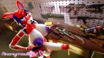16:9 2026 3d_(artwork) 4k absurd_res american_flag animatronic anonymousfm anthro areola balls big_areola big_balls big_breasts big_penis black_eyelids blue_areola blue_hair blue_nipples bodily_fluids bow_(feature) breasts canid canine casual_erection cum cum_drip digital_media_(artwork) dripping erection eyebrows fan_character five_nights_at_freddy's fox genital_fluids genitals glans glistening glistening_body glowing glowing_eyes gradient_hair gun gynomorph hair hand_on_hip handgun head_bow hi_res high-angle_view holding_gun holding_object holding_ranged_weapon holding_weapon huge_breasts huge_penis humanoid_genitalia humanoid_penis hyper hyper_genitalia hyper_penis inside intersex lips long_penis looking_at_viewer machine mammal nipple_dip nipples nude penis puffy_nipples raised_eyebrow ranged_weapon red_body red_glans red_hair robot scottgames short_hair smile smiling_at_viewer solo spangle_(anonymousfm) standing tail teeth thick_lips thick_thighs united_states_of_america weapon white_balls white_penis widescreen yellow_eyes