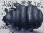4:3 alternative_fashion among_us ass_clapping big_butt black_(among_us) black_body butt clapping crewmate_(among_us) crowundeadcat female floating_hands goth hi_res huge_butt innersloth solo twerking unknown_species