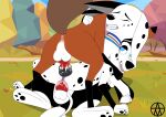 101_dalmatian_street 101_dalmatians absurd_res anal anal_penetration animal_genitalia animal_penis animal_vulva anus balls bodily_fluids canid canine canine_genitalia canine_penis canine_vulva canis collar cum dalmatian disney dolly_(101_dalmatians) domestic_dog erection eyes_closed female female_penetrated feral feral_on_feral feral_penetrated feral_penetrating feral_penetrating_feral fergus_(101_dalmatians) fox frommarstomercury fur genital_fluids genitals group group_sex hansel_(101_dalmatians) hi_res husky intraspecies knot knotted_penis male male/female male_penetrating male_penetrating_female mammal multicolored_body multicolored_fur nordic_sled_dog orange_body orange_fur pawpads penetration penile penile_penetration penis red_fox sex spitz spots threesome trio true_fox vaginal vaginal_penetration vulva white_body white_fur