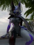 3:4 3d_(artwork) absurd_res anthro areola barbell_piercing bedroom_eyes belly_piercing big_areola big_breasts big_nipples black_areola black_body black_fur black_nipples black_vulva blender_(artwork) breasts butt canid canid_demon canine clavicle_piercing claws clothing colored_nails demon detailed_background digital_media_(artwork) ear_piercing english_text eyelashes eyeliner eyeshadow female freckled_arms freckled_breasts freckled_butt freckled_chest freckled_face freckled_legs freckled_shoulders freckles fur genitals hand_on_breast heart_(marking) hellhound heterochromia hi_res highlights_(coloring) hip_piercing hound_helldan hybrid looking_at_viewer makeup mammal markings mismatched_nipples mythological_canine mythological_creature mythology nails narrowed_eyes natural_breasts navel navel_piercing nipple_piercing nipples novabeast one_eye_obstructed piercing purple_claws purple_eyeliner purple_eyes purple_eyeshadow purple_highlights purple_makeup purple_markings purple_piercing red_body red_claws red_eyeliner red_eyes red_fur red_highlights red_nails red_piercing seductive smile smug solo spread_legs spreading stella_(hound_helldan) swimming_pool text vulva watermark wet wet_body white_areola white_body white_fur white_nipples widescreen