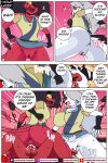 2026 2:3 anthro anus balls black_nose black_tail bodily_fluids bottomless bottomless_anthro bottomless_female bottomless_humanoid breasts butt canid canid_demon canine carliabot clothed clothing comic cum cunnilingus demon dialogue english_text female female_anthro female_humanoid ffm ffm_threesome freckled_face freckles fur genital_fluids genitals group hellaverse hellhound helluva_boss hi_res horn humanoid humanoid_genitalia humanoid_penis imp looking_back loona_(helluva_boss) male male_humanoid mammal millie_(helluva_boss) moxxie_(helluva_boss) mythological_canine mythological_creature mythology open_mouth oral penis red_balls red_body red_penis red_sclera red_skin red_tail sex spread_legs spreading tail text topwear trio url vaginal vaginal_fluids vulva white_body white_eyes white_fur white_tail