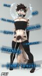 2026 3d_(artwork) 9:16 absurd_res anthro balls big_penis black_clothing black_leg_warmers black_legwear black_thigh_highs black_topwear black_tube_top bodily_fluids brown_body brown_fur brown_hair canid canine canis clothing collar control_collar cum cumshot dialogue digital_media_(artwork) ejaculation english_text erection fluffy fluffy_tail fur genital_fluids genitals hair hands-free hi_res humanoid_genitalia humanoid_penis hybrid_genitalia hybrid_penis hypnosis jackal knot knotted_humanoid_penis knotted_penis leg_warmers legwear male mammal mind_control penis psiko_(psikokinetic) psikokinetic solo source_filmmaker_(artwork) spiral spiral_eyes standing striped_body striped_fur stripes tail text thigh_highs topwear tube_top