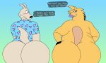 admiring anthro beaver butt duo english_text hi_res macropod male mammal marsupial nickelodeon norbert_beaver rocko's_modern_life rocko_rama rodent text the_angry_beavers wallaby wolfox90210