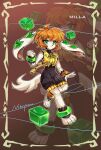 2025 4_toes absurd_res anthro barefoot basset_hound canid canine canis clothed clothing domestic_dog feet female fist freedom_planet fur galaxytrail green_eyes hair hi_res hunting_dog mammal milla_basset nikoyosan orange_hair paws plantigrade scent_hound signature solo text toes white_body white_fur