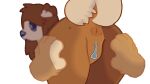 16:9 2d_animation alpha_channel animated animated_gif anthro anus blush bodily_fluids brown_body brown_fur butt canid canine canis digital_media_(artwork) domestic_dog duo female frame_by_frame fur genital_fluids genitals looking_back loop mammal markings mochamuzzled mole_(marking) mole_on_butt short_playtime simple_background spread_vulva spreading tail trans_(lore) trans_man_(lore) transparent_background vaginal_fluid_string vaginal_fluids vulva widescreen