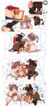 absurd_res anal anal_penetration angrydiaper123 anthro big_breasts big_butt blue_eyeshadow bodily_fluids breast_play breast_squish breast_suck breasts breasts_frottage brown_body brown_fur brown_hair buckteeth butt buttplug buttplug_in_ass buttplug_insertion buttplug_pull_out caught chipmunk comic curvy_figure ejaculation eyeshadow female female/female fingering fingering_partner fingering_self fur genital_fluids genitals ground_squirrel group group_sex gwen_geek gwen_martin hair hi_res huge_breasts huge_butt makeup mammal mandy_(apsel_bluestar) masturbation mouse murid murine object_in_ass orgasm patricia_pattie_nuttz penetration plug_(sex_toy) plug_insertion rat rodent sciurid sex sex_toy sex_toy_in_ass sex_toy_insertion shortstack shortstack_female smile squish sucking sweat tail teeth thick_thighs threesome trio vaginal vaginal_fingering vaginal_fluids vaginal_masturbation vaginal_orgasm vaginal_squirting vulva white_body white_fur
