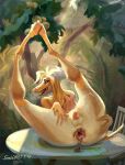 2023 after_anal after_anal_penetration anthro anus artist_name balls blonde_hair blush bodily_fluids brown_eyes butt canid canine canis claws cum cum_in_ass cum_inside dated dirty_anal domestic_dog feces feces_on_body feces_on_butt forest fur gaping gaping_anus genital_fluids genitals greyhound hair hi_res hunting_dog legs_up long_hair male male_peeing male_pooping mammal narrowed_eyes nude_anthro nude_male open_mouth outside peeing penis plant pooping scatplay sharp_teeth sighthound solo spread_butt spread_legs spreading sweat swerro tail teeth text tongue tongue_out tree urine urine_pool urine_stream watersports whiskers yellow_body yellow_fur