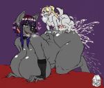 all_fours alternative_fashion anal anal_orgasm anal_penetration animal_genitalia animal_penis anthro areola balls bangs bdsm beauceron bed bedroom bella_(yumspoiledmilk) belly bent_over big_balls big_belly big_breasts big_butt big_ears big_penis bird_dog black_hair black_lipstick blonde_hair blush bodily_fluids bracelet breasts butt butt_size_difference canid canine canine_genitalia canine_penis canis choker claws cleavage clenched_teeth clothed clothing colored_nails crouching cum cum_in_ass cum_inside curvy_figure dated digital_media_(artwork) dirty_talk doggystyle domestic_dog duo ear_piercing ear_ring ejaculation enjoying erect_nipples excessive_cum excessive_genital_fluids excessive_vaginal_fluids female female_symbol fluffy fluffy_ears fluffy_tail from_behind_position fur furniture gender_symbol genital_fluids genitals gloves goth grey_body grey_fur gynomorph gynomorph/female gynomorph_penetrating hair hand_on_butt hands-free handwear heart_symbol herding_dog hi_res huge_breasts huge_butt hunting_dog intersex intersex/female intersex_penetrating jewelry kneeling larger_female larger_on_bottom lipstick long_hair macro makeup mammal mature_female mommy_kink nails necklace nipples nyx_(yumspoiledmilk) occult_symbol on_bed on_top open_mouth orgasm orgasm_face overweight pastoral_dog paws penetration penis pentagram petplay piercing pink_claws pink_hair pink_nails pink_nose pointy_ears ponytail prick_ears puppyplay purple_hair red_eyes red_nails ring_piercing roleplay septum sex simultaneous_orgasms size_difference slim small_breasts small_butt small_tail smaller_female smaller_gynomorph smaller_intersex smaller_on_top smaller_penetrated spaniel symbol tail teeth thin_eyebrows tongue vaginal_fluids vaginal_squirting vaginal_squirting_while_penetrated voluptuous white_body white_fur wide_hips yumspoiledmilk