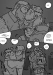 affectionate age_difference arm_hair arms_around_another arms_around_partner aroused aroused_by_another aroused_face aroused_male aroused_smile beard beer_belly belly belt biceps big_belly big_butt big_muscles big_pecs body_hair bottomwear butt butt_hair chest_hair clothing comic denim denim_bottomwear denim_clothing dialogue dominant dominant_human dominant_male domination/submission duo english_text facial_hair forest forest_background forest_sex french_kissing grabbing_another grabbing_partner grass greyscale hand_on_neck hat headgear headwear heart_symbol hi_res holding_another holding_neck holding_partner hug hugging_another hugging_partner human husky92 jacket jeans kiss_on_lips kissing kissing_neck larger_dom larger_human larger_male letterman_jacket looking_pleasured love male male/male mammal manly mature_human mature_male monochrome musclegut muscular muscular_arms muscular_human muscular_male muscular_thighs mustache nature nature_background neck_grab neck_kiss neck_rub night older_dom_younger_sub older_human older_male outside outside_sex pants pecs plant rear_view redneck rubbing_neck sagging sagging_pants sex shirt shrub sideburns size_difference smaller_human smaller_male speech_bubble standing submissive submissive_human submissive_male tank_top text thick_arms thick_thighs topwear torn_clothing torn_sleeves torn_vest tough_guy tree trucker trucker_hat vest younger_human younger_male