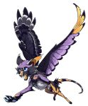 2020 angry animal_genitalia arm_markings artist_name attached_sheath back_wings balls bared_teeth black_body black_collar black_fur black_paws black_stripes black_tail_tip blue_claws blue_eyes blue_nose blue_pawpads blue_pupils buckled_collar butt_tuft canid canine canine_genitalia canis carnassials checkered checkered_collar cheek_tuft claws closed_sheath_slit collar collar_only countershade_crotch countershade_torso countershading curved_tail dewclaw dialated_pupils digital_drawing_(artwork) digital_media_(artwork) digitigrade dipstick_ears dipstick_tail domestic_dog ear_markings ear_tuft ears_back english_text eyebrows facial_markings facial_tuft fangs feathered_wings feathers feral fighting_pose flying fox full-length_portrait fully_sheathed fur genitals grey_body grey_feathers grey_fur head_markings hi_res hybrid incisors iris jumping leg_markings looking_forward lunging male male_feral mammal markings midair multicolored_body multicolored_collar multicolored_ears multicolored_feathers multicolored_fur multicolored_tail multicolored_wings no_sclera nude open_mouth orange_body orange_feathers orange_fur orange_gums orange_inner_ear orange_stripes orange_tongue pawpads pivoted_ears pointy_ears portrait pose prick_ears pupils purple_body purple_feathers purple_fur purple_stripes quadruped raised_arm semi-realistic_feral shaded sheath simple_background solo spirit-of-alaska spread_wings striped_inner_ear striped_markings striped_tail stripes tail tail_markings tapering_tail teeth text thin_tail three-quarter_view tongue tuft white_background white_balls white_body white_collar white_ear_tips white_eyebrows white_feathers white_fur white_sheath wings wolf