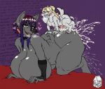 all_fours alternative_fashion anal anal_orgasm anal_penetration animal_genitalia animal_penis anthro areola balls bangs bdsm beauceron bed bedroom bella_(yumspoiledmilk) belly bent_over big_balls big_belly big_breasts big_butt big_ears big_penis bird_dog black_hair black_lipstick blonde_hair blush bodily_fluids bracelet breasts butt butt_size_difference canid canine canine_genitalia canine_penis canis choker claws cleavage clenched_teeth clothed clothing colored_nails crouching cum cum_in_ass cum_inside dated dialogue digital_media_(artwork) dirty_talk doggystyle domestic_dog duo ear_piercing ear_ring ejaculation enjoying erect_nipples excessive_cum excessive_genital_fluids excessive_vaginal_fluids female female_symbol fluffy fluffy_ears fluffy_tail from_behind_position fur furniture gender_symbol genital_fluids genitals gloves goth grey_body grey_fur gynomorph gynomorph/female gynomorph_penetrating hair hand_on_butt hands-free handwear heart_symbol herding_dog hi_res huge_breasts huge_butt hunting_dog intersex intersex/female intersex_penetrating jewelry kneeling larger_female larger_on_bottom lipstick long_hair macro makeup mammal mature_female mommy_kink nails necklace nipples nyx_(yumspoiledmilk) occult_symbol on_bed on_top open_mouth orgasm orgasm_face overweight pastoral_dog paws penetration penis pentagram petplay piercing pink_claws pink_hair pink_nails pink_nose pointy_ears ponytail prick_ears puppyplay purple_hair red_eyes red_nails ring_piercing roleplay septum sex simultaneous_orgasms size_difference slim small_breasts small_butt small_tail smaller_female smaller_intersex smaller_on_top smaller_penetrated spaniel symbol tail teeth thin_eyebrows tongue vaginal_fluids vaginal_squirting vaginal_squirting_while_penetrated white_body white_fur wide_hips yumspoiledmilk