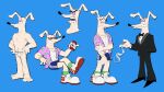 2025 4_fingers absurd_res angry anthro barefoot beverage black_clothing black_footwear black_shoes black_tie_(suit) blue_background blue_bottomwear blue_clothing blue_shorts bodily_fluids bottomwear briefs canid canine canis canned_drink cigarette cigarette_smoke clock clothing cool_dog_(sveekins) dance_shoes dancewear disembodied_head domestic_dog drugs ear_piercing ear_ring eyewear feet fingers footwear fur green_clothing green_footwear green_socks hands_on_hips hi_res holding_beverage holding_cigarette holding_object jewelry long_snout looking_aside looking_at_viewer male mammal navel necklace piercing pink_clothing pink_shirt pink_topwear ring_piercing shirt shoes shorts simple_background sitting smile smoke sneakers snout socks solo standing suit sunglasses sveekins sweat tan_body tan_fur tighty_whities topwear underwear watch wearing_sunglasses white_briefs white_clothing white_footwear white_shoes white_underwear wristwatch
