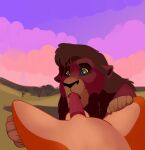  animated curtis_parker disney duo felid feline feral hi_res kovu lion male male/male mammal pantherine scar_(the_lion_king) the_lion_king 