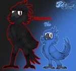 absurd_res asian_mythology avian avian_feet bird black_body black_fur black_wings blu_(rio) blu_waifu blue_body blue_fur blue_sky_studios blue_wings brown_eyes corvid corvus_(genus) couples crow digital_drawing_(artwork) digital_media_(artwork) duo dvan_arts_(artist) east_asian_mythology fan_character female feral fur hi_res macaw male male/female mythological_avian mythological_bird mythological_creature mythology neotropical_parrot oscine parrot passerine peak red_eyes rio_(series) ship size_difference spix's_macaw three-legged_crow true_parrot vehicle watercraft wings yatagarasu_(dvan_arts)
