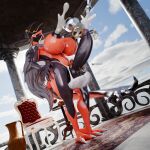 absurd_res accessory alcohol anthro ball_bra ball_ring balls beverage blender_(artwork) blender_cycles_(artwork) bodily_fluids breasts bulge chain chair churning_balls cock_ring container cum cup digital_media_(artwork) dododragon56 drinking_glass furniture generation_6_pokemon genital_fluids genitals glass glass_container glass_cup gynomorph hi_res intersex jewelry legendary_pokemon milk motion_blur motion_lines nintendo nipple_plugs nipples nude object_in_nipple object_in_urethra orgasm orgasm_face penetration penis penis_accessory penis_jewelry plug_(sex_toy) pokemon pokemon_(species) precum sex_toy smile sounding_rod urethral urethral_penetration wine wine_glass yveltal