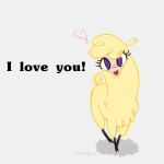  &lt;3 1:1 alpaca blush camelid female feral grey_background i_love_you looking_at_viewer mammal paprika_paca_(tfh) purple_eyes simple_background solo thattagen them&#039;s_fightin&#039;_herds video_games yandere yellow_body 