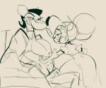  activision anthro bedroom_eyes clothing coco_bandicoot crash_bandicoot_(series) dress duo female fur jdwalkrat looking_at_another male male/female narrowed_eyes pinstripe_potoroo seductive smile suggestive video_games 