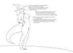  2021 absurd_res anthro belly belly_expansion breast_expansion breasts clothing dialogue digital_drawing_(artwork) digital_media_(artwork) digitigrade dragon english_text expansion female hair hand_on_hip hat headgear headwear hi_res horn keinga line_art looking_at_self magic_user monochrome mostly_nude navel nipples pose scalie signature simple_background solo text thick_tail thick_thighs wizard_hat 