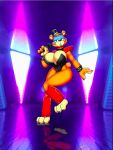  2022 anthro big_breasts breasts butt clothed clothing crossgender digital_media_(artwork) dracojeff female fingers five_nights_at_freddy&#039;s five_nights_at_freddy&#039;s:_security_breach fur glamrock_freddy_(fnaf) hat headgear headwear huge_breasts looking_at_viewer mammal mtf_crossgender scottgames solo thick_thighs top_hat ursid video_games wide_hips 