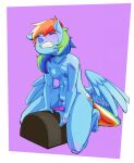  2022 abs anthro anthrofied athletic athletic_anthro athletic_female blue_body blue_feathers blue_nipples blush bodily_fluids box_chan breasts clenched_teeth collarbone cutie_mark digital_media_(artwork) equid equine eyes_closed feathered_wings feathers feet female friendship_is_magic genitals hair hasbro hi_res humanoid_feet humanoid_hands looking_pleasured mammal masturbation multicolored_hair multicolored_tail my_little_pony navel nipples pegasus penetration pubes pussy rainbow_dash_(mlp) rainbow_hair rainbow_tail riding sex_toy small_breasts sweat sweatdrop sybian teeth vaginal vaginal_penetration vibrator wings 