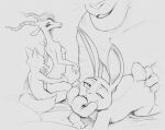  2022 antelope anthro anthro_on_anthro anthro_penetrated anthro_penetrating anthro_penetrating_anthro bovid breasts butt canid canine digital_media_(artwork) disney felid female female_penetrated finger_in_mouth fox gazelle gazelle_(zootopia) group hair hi_res judy_hopps lagomorph leporid male male/female male_penetrating male_penetrating_female mammal monochrome nick_wilde nude pantherine penetration rabbit red_fox s1m sex simple_background tiger white_background zootopia 