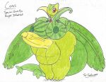 balls big_balls big_breasts big_penis breasts ceres_(character) chasey_ultra_beast_goodra dragon fan_character female food fruit genitals herm hybrid intersex melon nintendo penis plant pokemon solo thick_thighs video_games watermelon wolfespada 