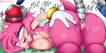  2022 5_fingers absurd_res ahegao ambiguous_gender amy_rose animal_humanoid anthro big_butt blush bodily_fluids bracelet breasts breath butt clothing defeated defeated_heroine digital_media_(artwork) doggystyle duo eulipotyphlan fangs female female_focus fingers foot_on_head from_behind_position fur genital_fluids genitals gloves green_eyes hair hand_on_butt hand_on_own_butt handwear hedgehog hi_res humanoid jewelry lagomorph looking_pleasured machine male male/female mammal mammal_humanoid metal_sonic motion_blur motion_lines npczoey penetration pink_body pink_fur pink_hair profanity pussy pussy_juice questionable_consent robot robot_humanoid robot_penis robotic rough_sex sega sex simple_background sonic_the_fighters sonic_the_hedgehog_(series) sound_effects sweat thick_thighs tongue tongue_out vaginal vaginal_penetration 