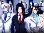  artist_request bleach crossover inuyasha kuchiki_byakuya male male_focus naruto photoshop sesshoumaru the_sims uchiha_itachi 