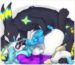 absurd_res age_difference animal_genitalia animal_penis big_penis black_body blush bodily_fluids border cactie canid canine canine_genitalia canine_penis clothed clothing cum cum_from_penis cum_on_face cum_on_self duo eevee eeveelution ejaculation erection face_lick father_(lore) father_and_child_(lore) father_and_son_(lore) feral frottage fur generation_1_pokemon generation_2_pokemon generation_4_pokemon genital_fluids genitals hi_res hybrid incest_(lore) knot knotted_penis leaking leaking_penis leaking_precum licking male male/male mammal multicolored_body multicolored_fur nintendo nude open_mouth parent_(lore) parent_and_child_(lore) parent_and_son_(lore) partially_clothed penile penis penises_touching pokemon pokemon_(species) precum precum_on_clothing precum_on_face precum_on_penis precum_on_self riolu sex simple_background son_(lore) spike_lightning spirit_(riovee) tail teeth tongue tongue_out umbreon white_body white_border white_fur