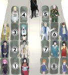  6+boys 6+girls bright_noa char_aznable character_request cima_garahau closed_eyes commentary_request copyright_request dress fa_yuiry gigi_andalusia green_hair gundam gundam_0083 gundam_hathaway's_flash gundam_zz haman_karn hathaway_noa highres inuno_z kamille_bidan looking_at_another meme military mobile_suit_gundam multiple_boys multiple_girls pink_hair quess_paraya sitting smile twintails where_are_you_sitting_(meme) white_dress zeta_gundam 
