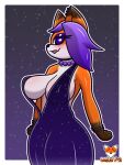  &lt;3 &lt;3_eyes 2022 2d_(artwork) 3:4 3_fingers :3 anthro arched_back athletic bedroom_eyes biped border breasts canid canine claws cute_fangs digital_media_(artwork) digitigrade dipstick_ears ear_piercing ears_up english_text eyelashes eyeliner fangs female fingers fluffy fox fur grin hanging_breasts hi_res love makeup mammal markings melany_star_(zerlix_fox) multicolored_ears narrowed_eyes open_mouth open_smile orange_body piercing purple_eyes red_fox ring_piercing seductive signature simple_background small_waist smile solo teeth text thick_eyelashes thick_thighs thin_eyebrows tuft white_border zerlix_fox 