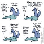  1:1 ambiguous_gender blue_body blue_fox_(foxes_in_love) blue_fur blue_tail canid canine comic dialogue duo english_text feral fox foxes_in_love fur green_body green_fox_(foxes_in_love) green_fur green_tail hi_res male_(lore) mammal shadow simple_background text url 