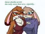  anthro big_breasts blush breasts bunnies duo english_text fan_character female pace-maker text thick_thighs 