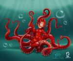  absurd_res animal_humanoid anthro balls cephalopod cephalopod_humanoid digital_media_(artwork) disney erection fan_character fuzzycat genitals goof_troop hi_res humanoid humanoid_genitalia humanoid_penis male marine marine_humanoid max_goof mollusk mollusk_humanoid nude octopus_humanoid octopus_merfolk penis smile solo underwater water 