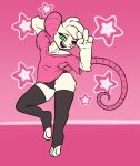  anthro clothed clothing hi_res legwear male mammal mouse murid murine reggie_(whygena) rodent sarek_aran_desian simple_background solo stockings underwear 